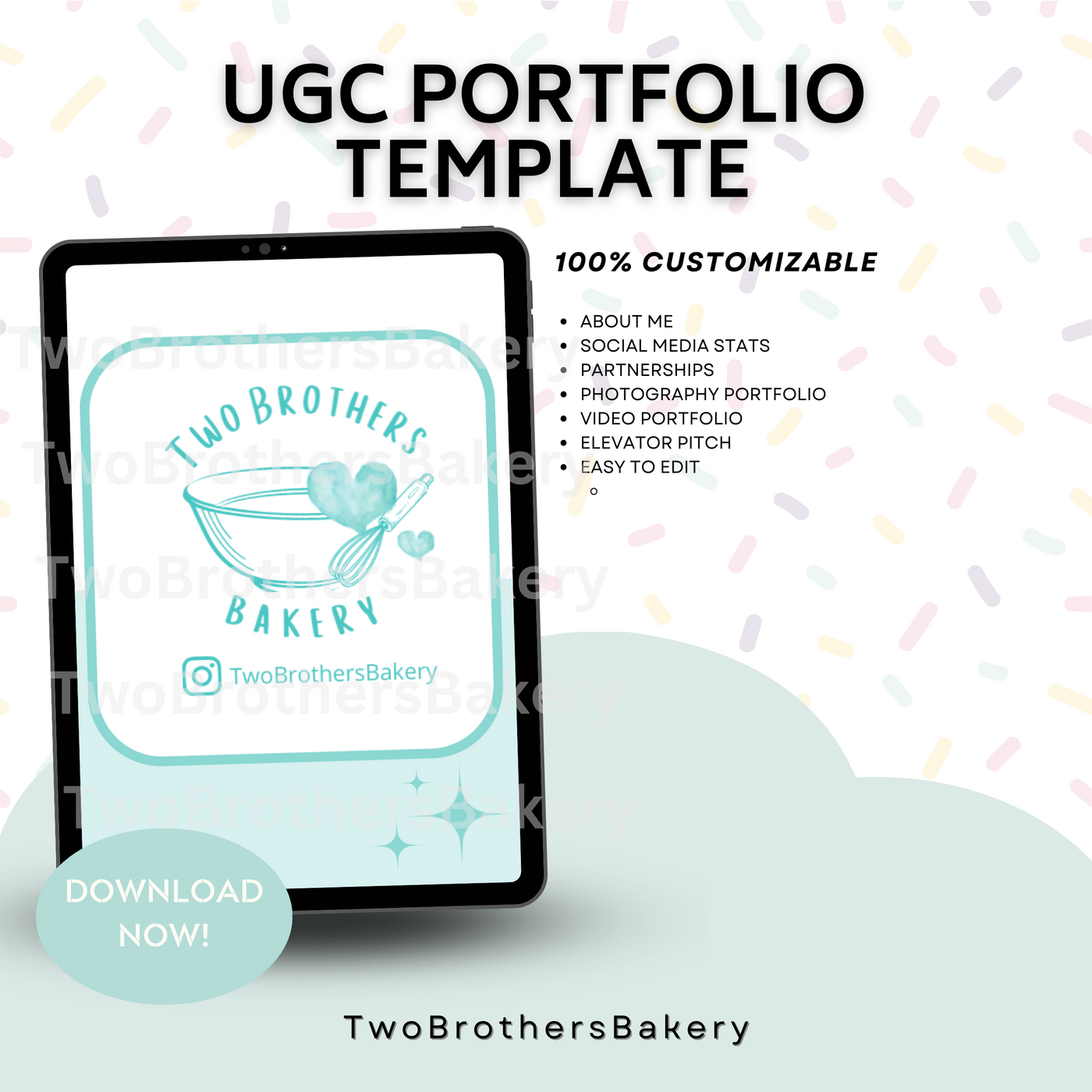 UGC Portfolio Template