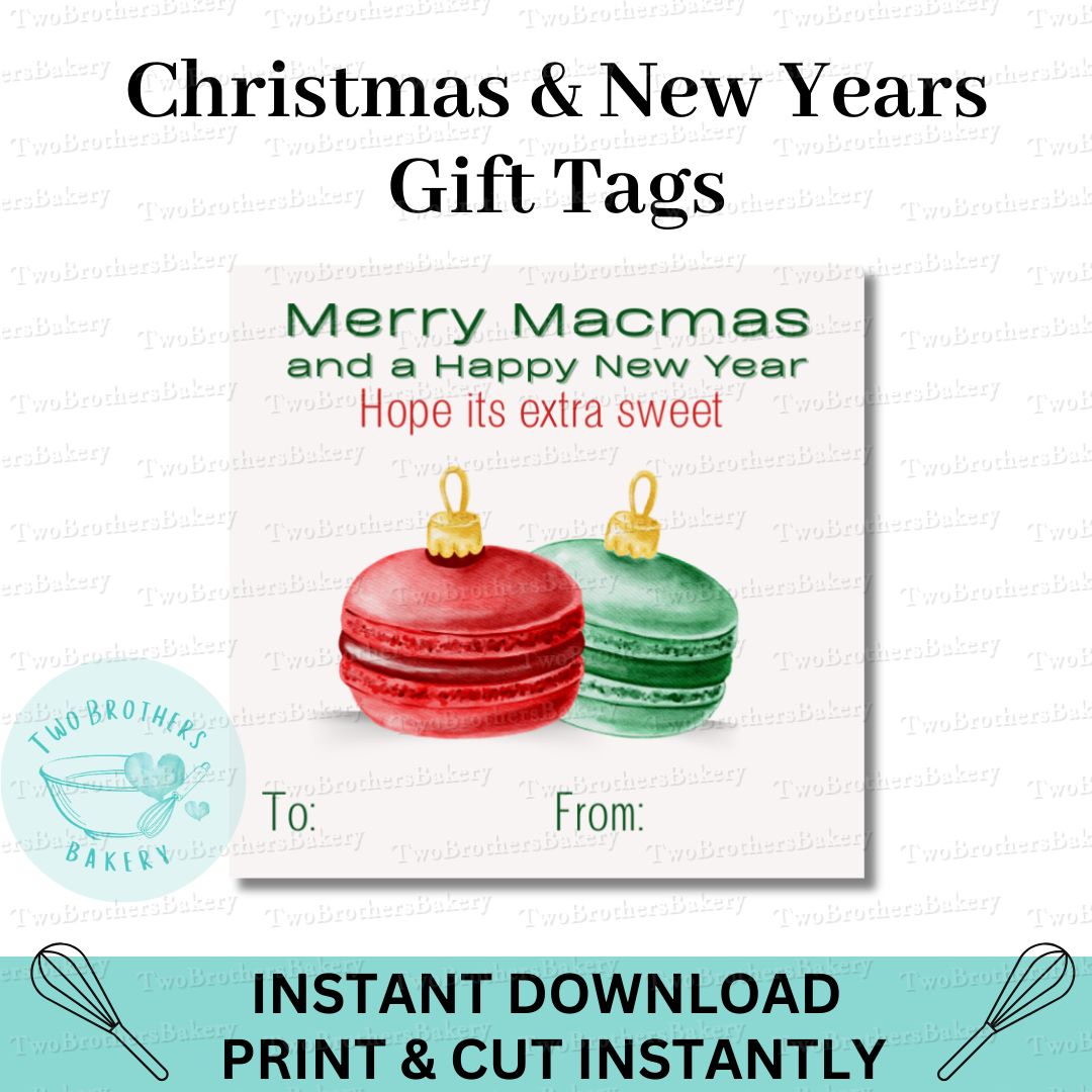 Merry Macmas & A Happy New Year Gift Tag