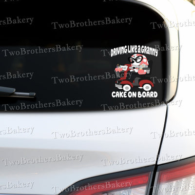 Muffin Car Decal