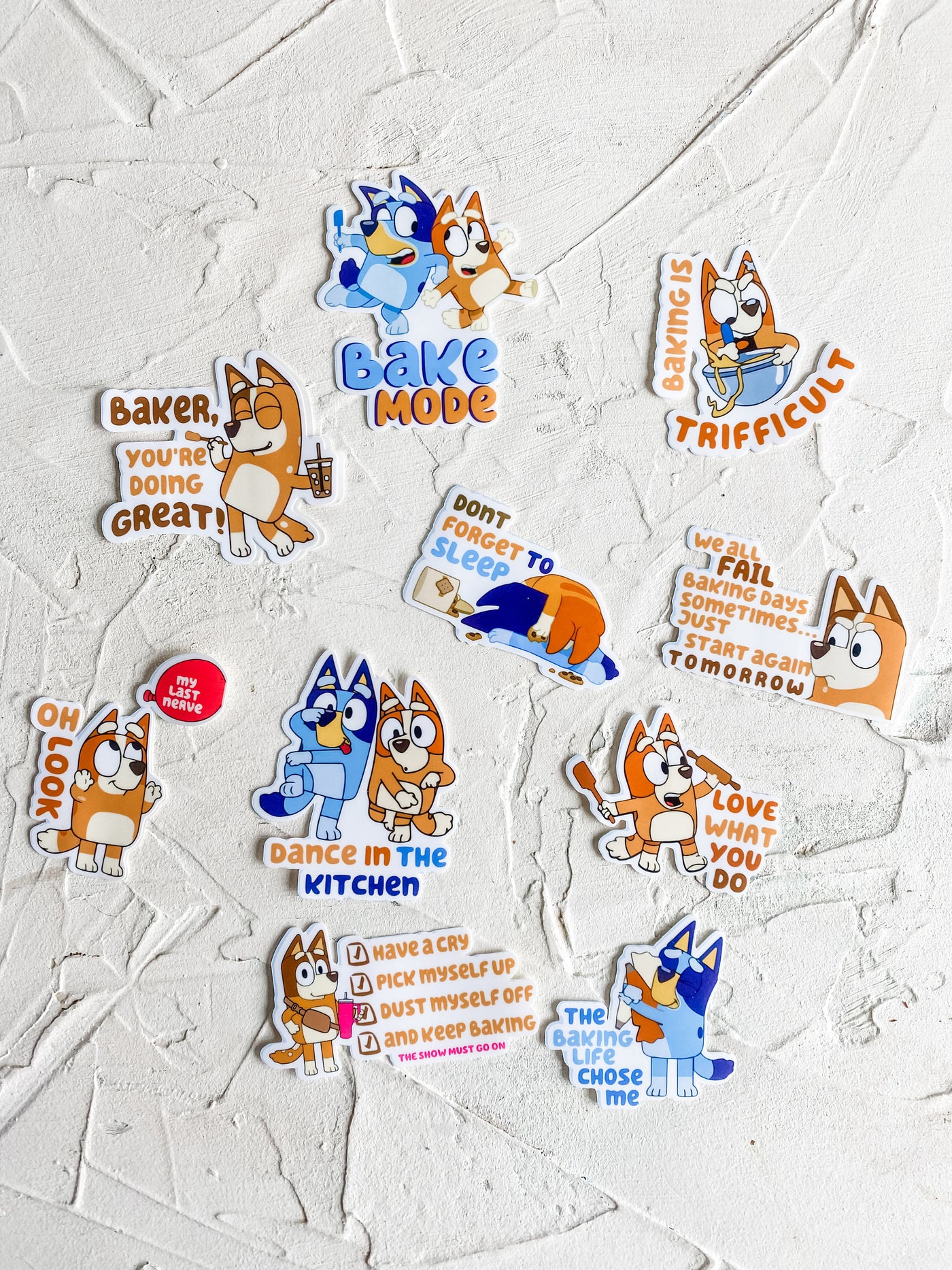 Bluey Sticker Sheet