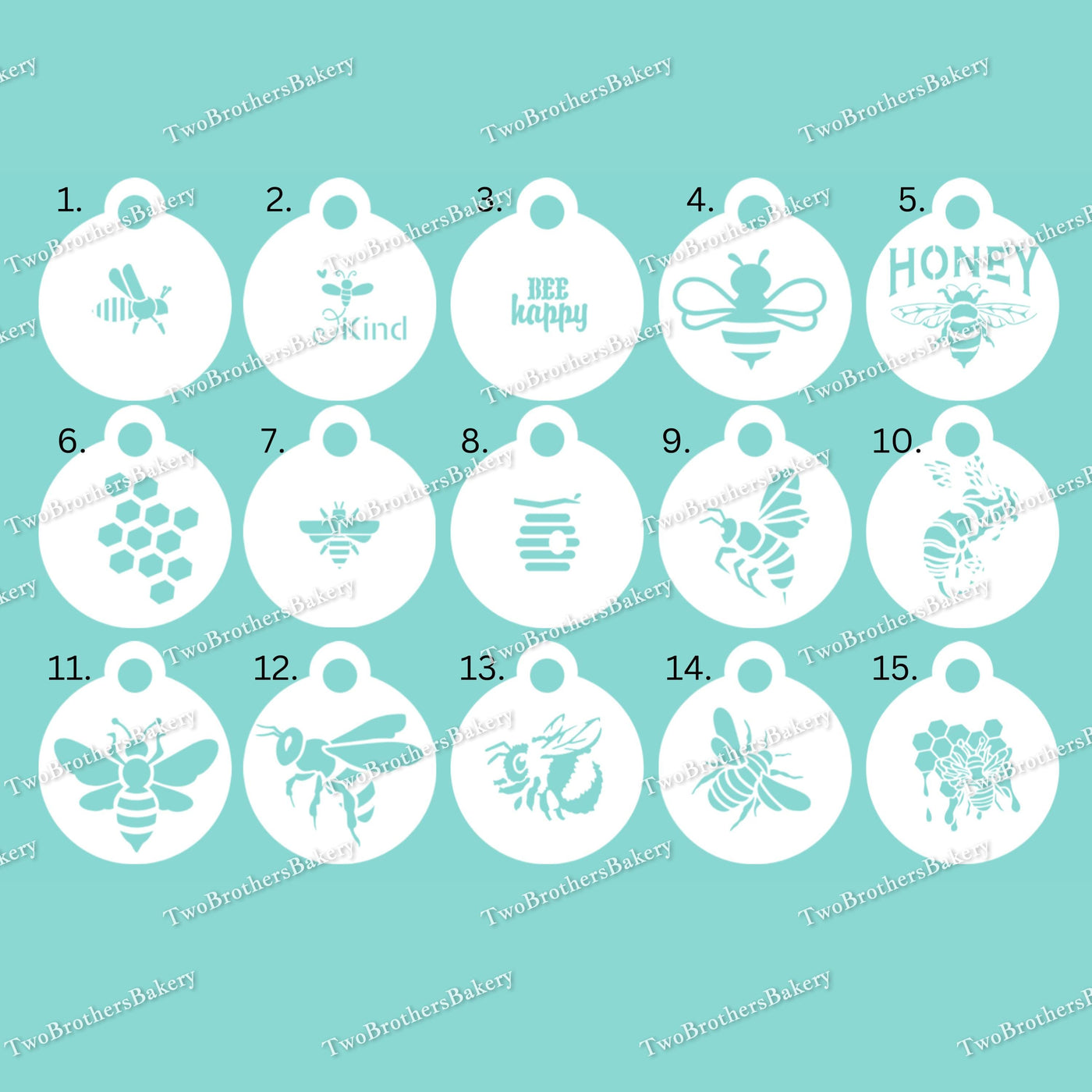 Bee Themed Stencils, Honey Stencils, Insects Stencils