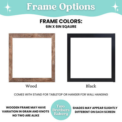 Today's a Good Day to Eat a (Baking item), Framed Baking Sign, Kitchen Decor, Bakery Wall Art, Home Bakery Display