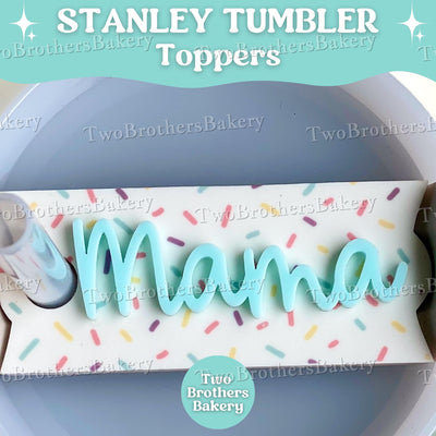 Personalized Stanley Topper for Bakers, Stanley Topper for Bakers, Tumbler Accessories, Gift For Bakers, Tumbler for Bakers, Baking Gift