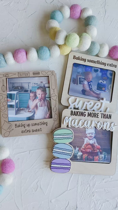 Baking Up Something Extra Sweet Magnetic Picture Frame