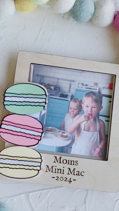 Baking More Than Macarons- Sonogram Picture Frame