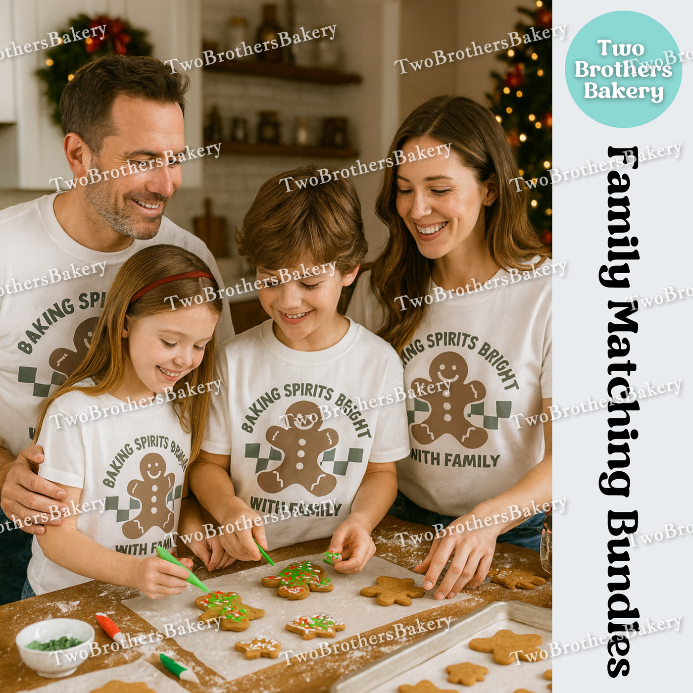 Baking Spirits Bright, Family Matching Bundle Deals