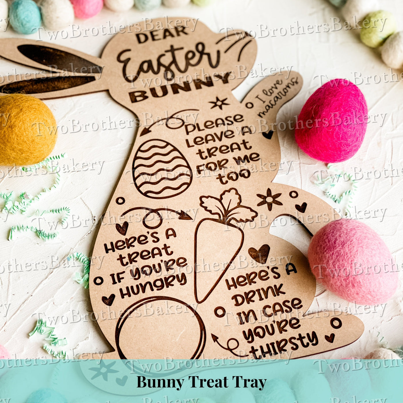 Easter Bunny Tray