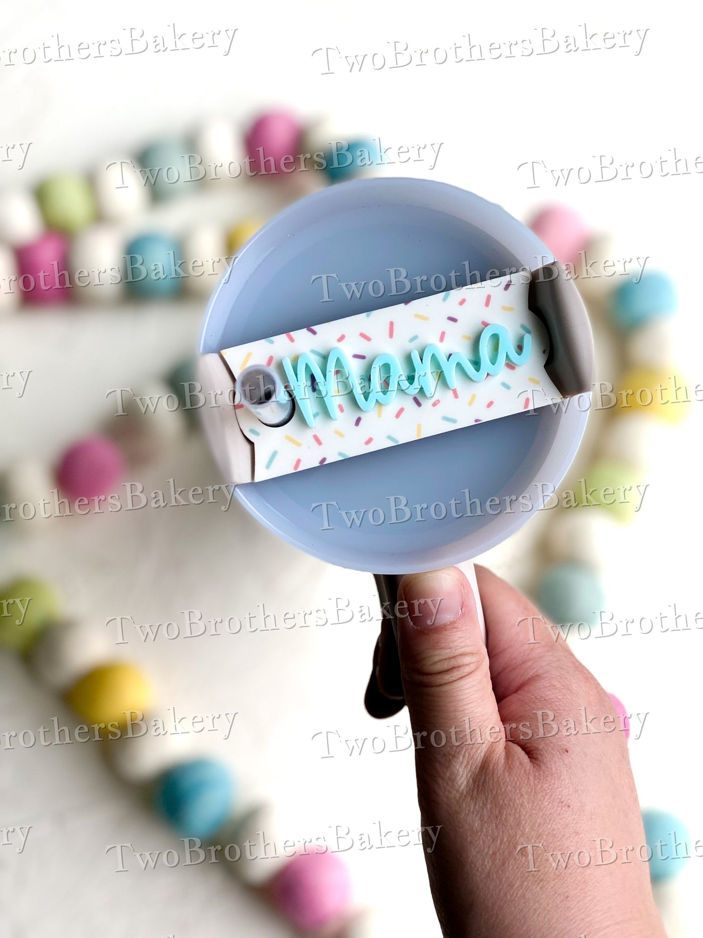 Personalized Sprinkle Stanley Topper