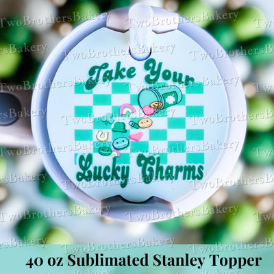 Take Your Lucky Charms 40oz Stanley Topper