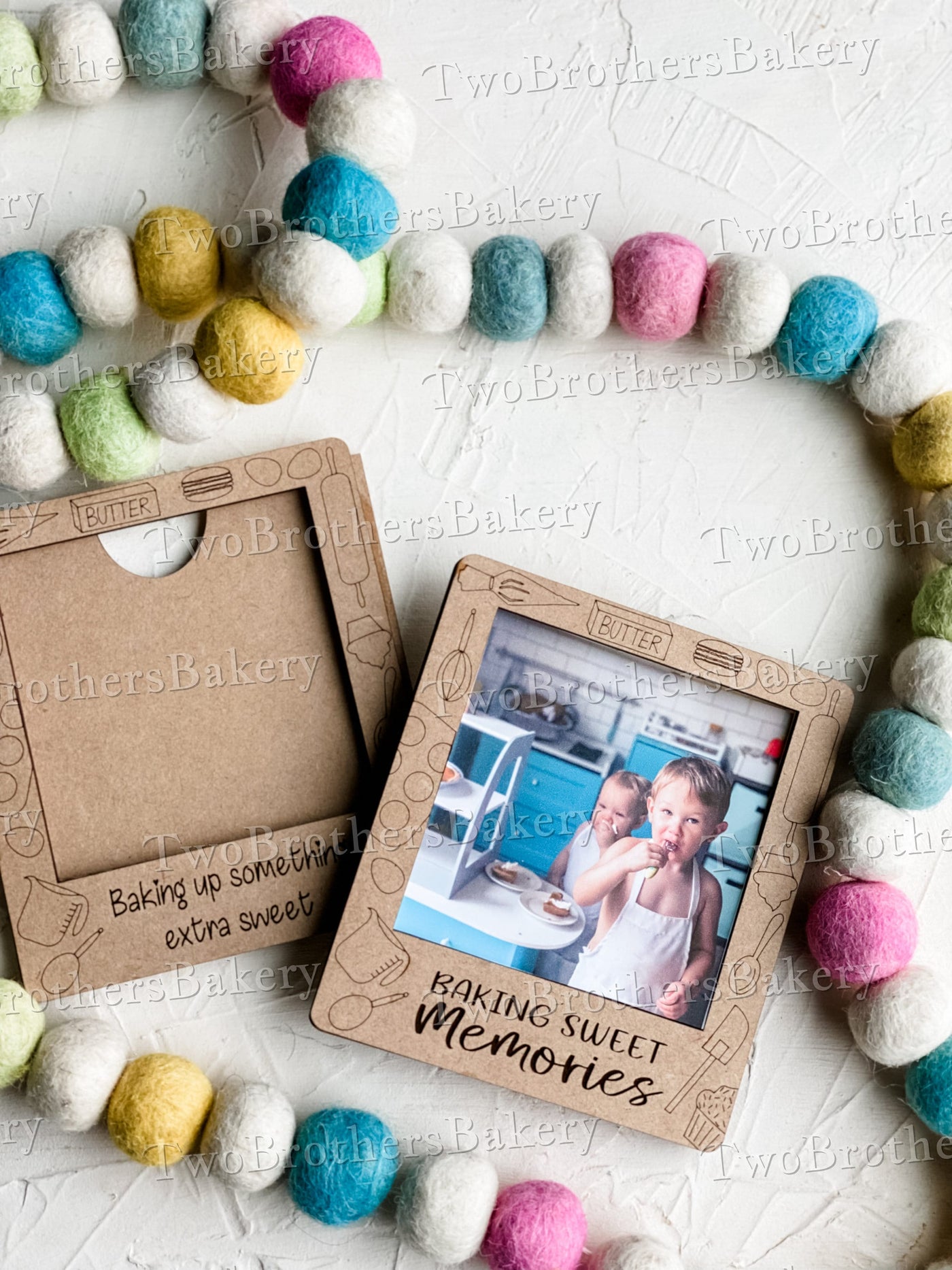 Baking Sweet Memories Magnetic Picture Frame