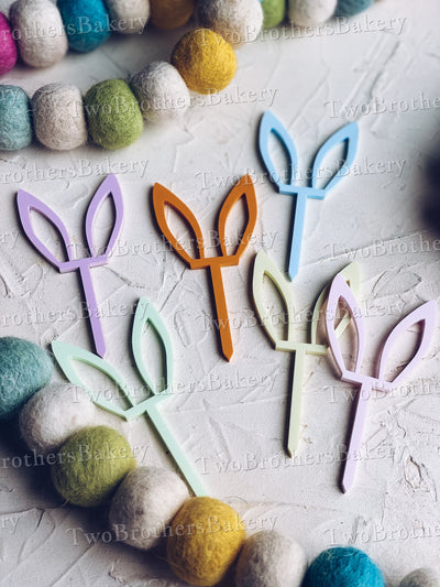 Bunny Ears- Easter Cupcake Toppers