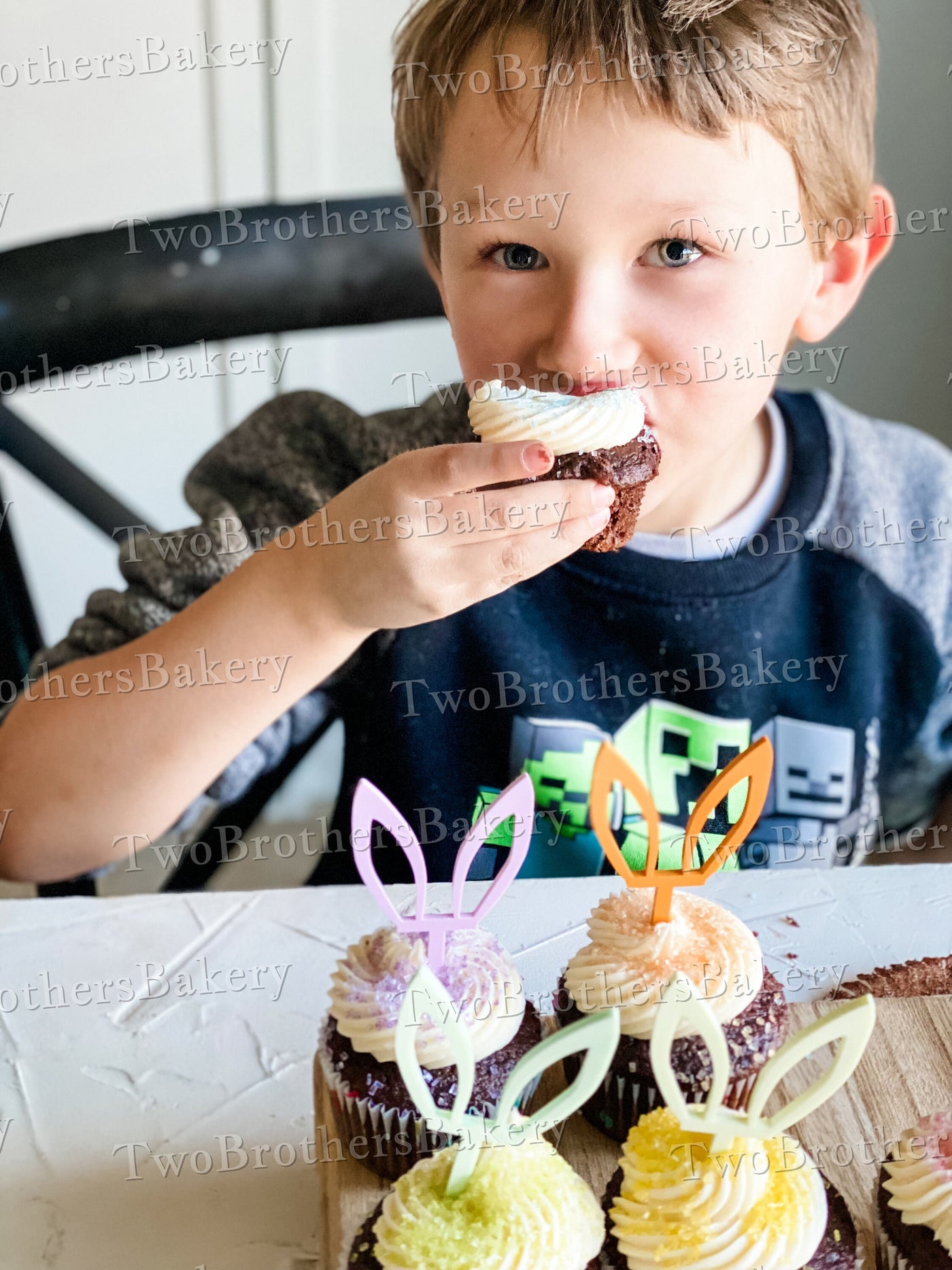 Bunny Ears- Easter Cupcake Toppers