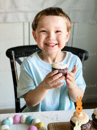 Easter Bunny Cupcake Toppers