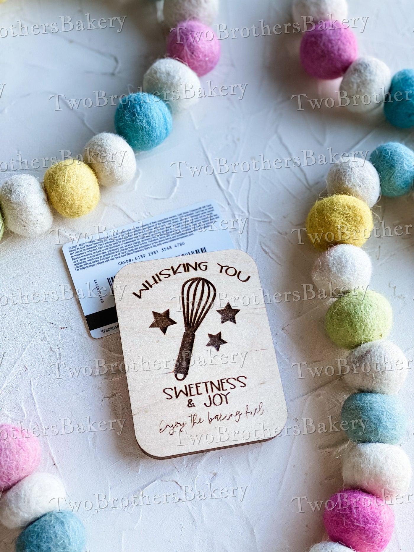 Whisking You Sweetness and Joy Gift Card Holder