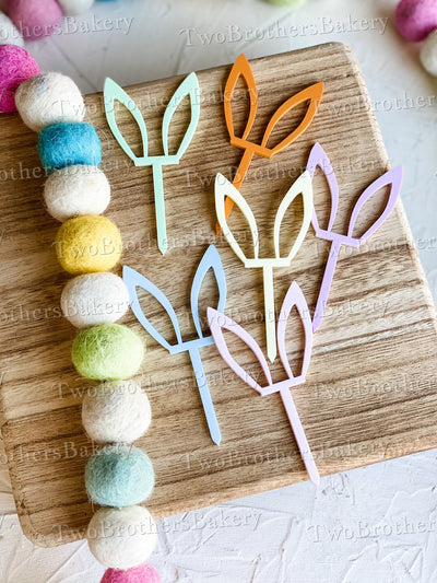 Bunny Ears- Easter Cupcake Toppers